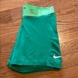 Green Nike Pro